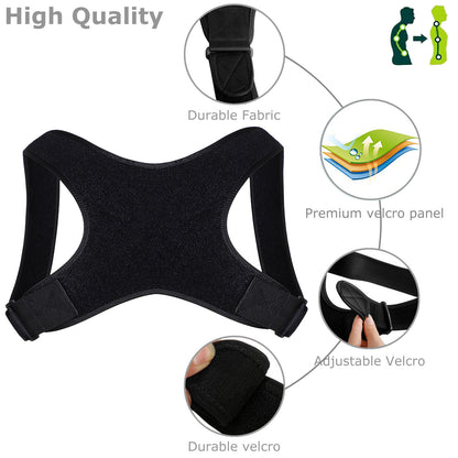 Magnetic Posture Corrector – Neck, Shoulder & Upper Back Support Brace